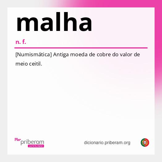 Significado de malha